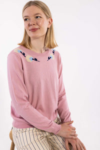 Danevibe Wool-Mix Sweater Cold Rose