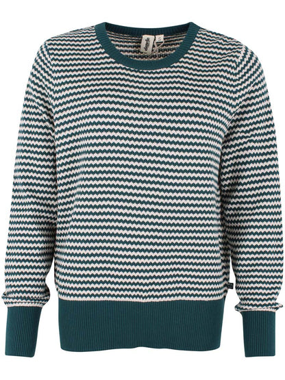 Danefox Pearl Knit Sweater Dk Slate/Chalk