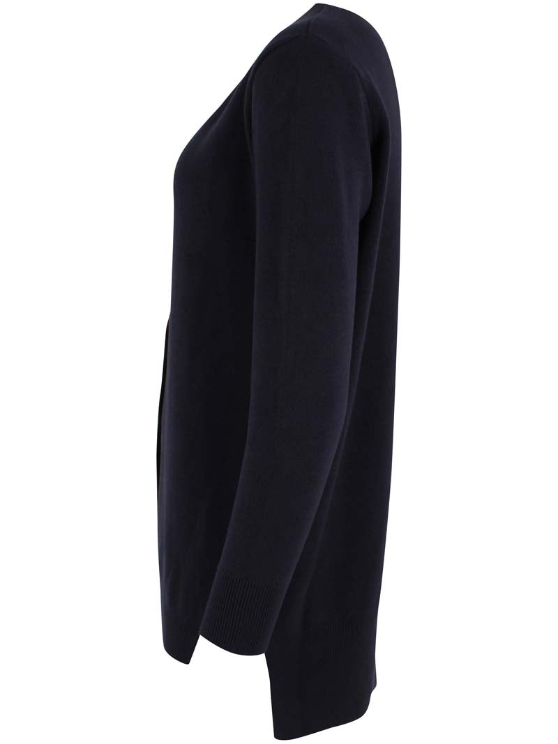 Danemembership Viscose Cardigan Dk Navy