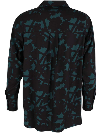 Danepeople Sateen Twill Shirt Dk Slate BRAMBLE