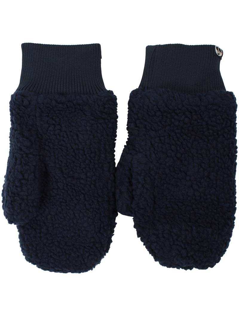 ESS - Danepuff Paws LADIES Fleece Mittens Navy