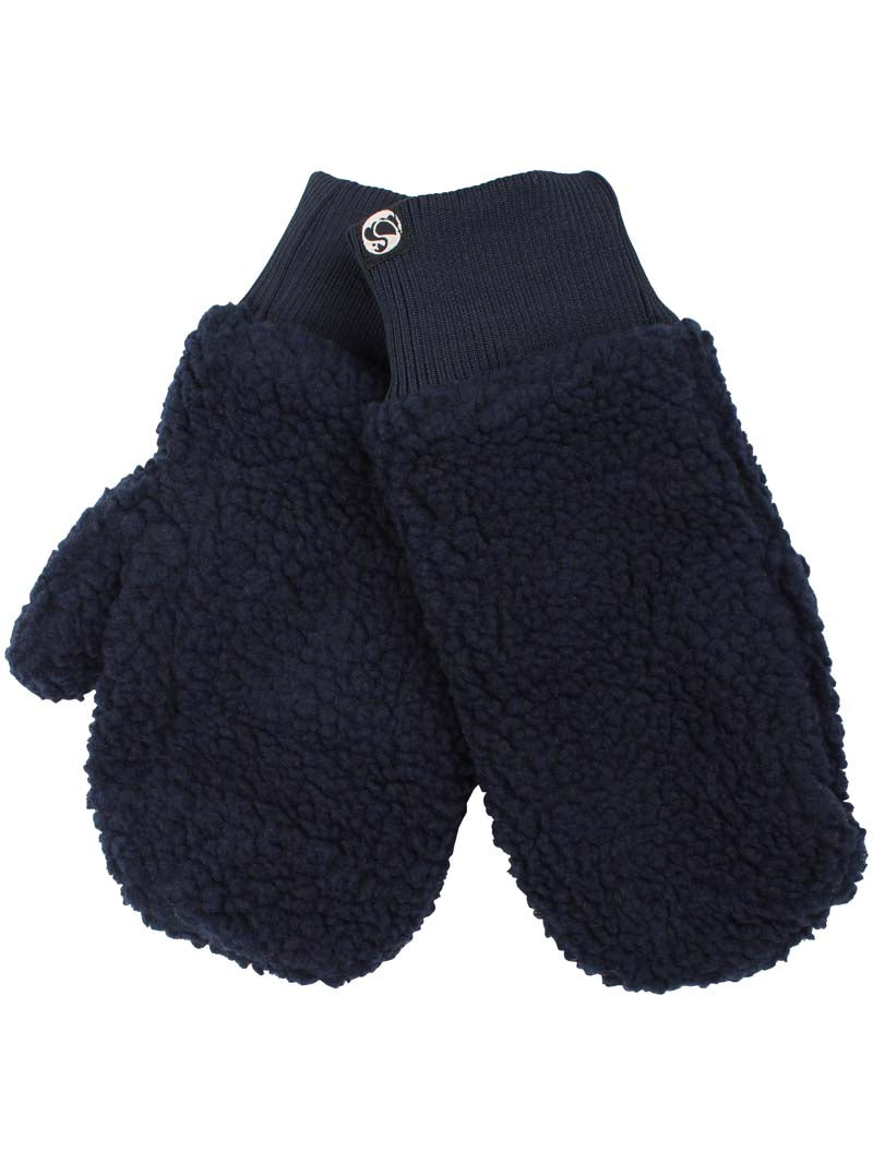 ESS - Danepuff Paws LADIES Fleece Mittens Navy