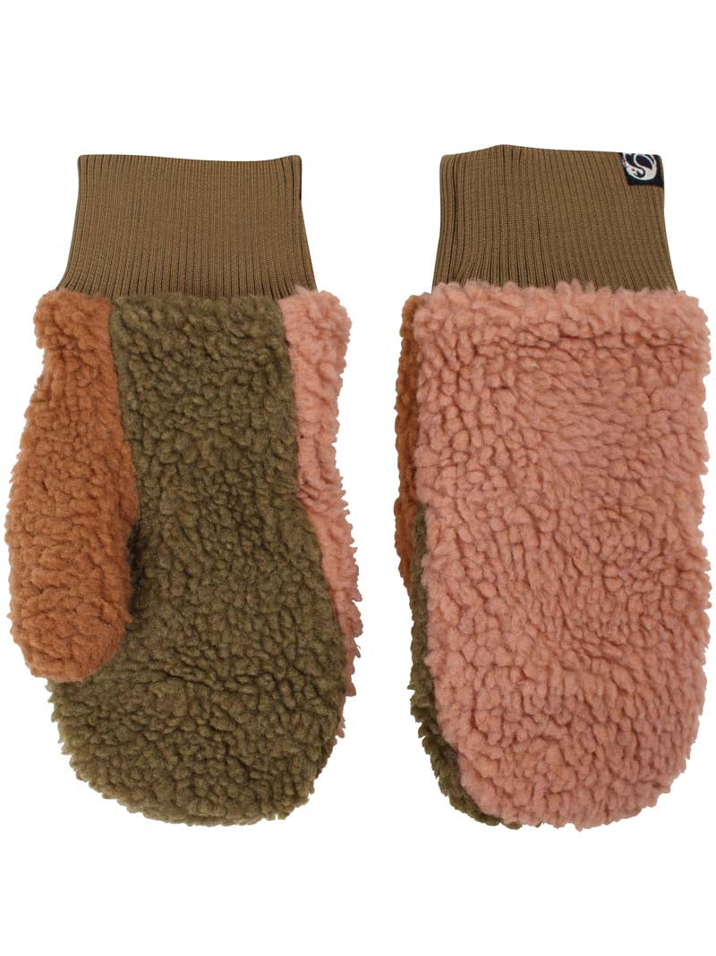 ESS - Danepuff Paws Fleece LADIES Mittens Multi 2