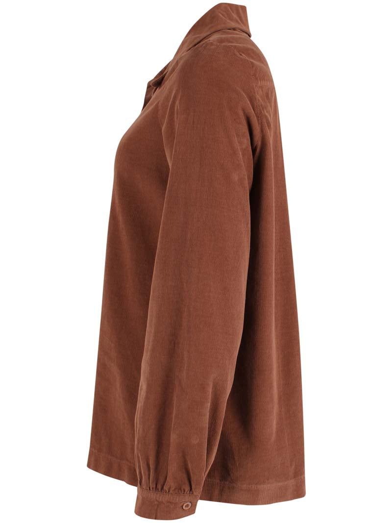 Danerosemary Cord Shirt Brown