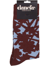 Danewalk With Me Socken Dunkel Merlot BRAMBLE