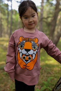 Dyrbellow Sweat Dk Rose Beige TIGER MOTHER