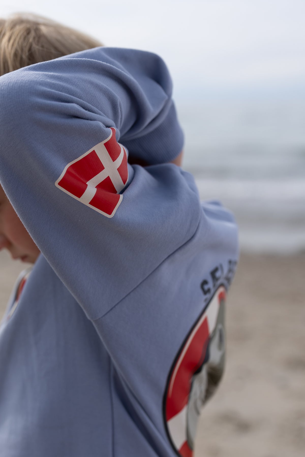 Lækker sweatshirt til børn med print af sæl