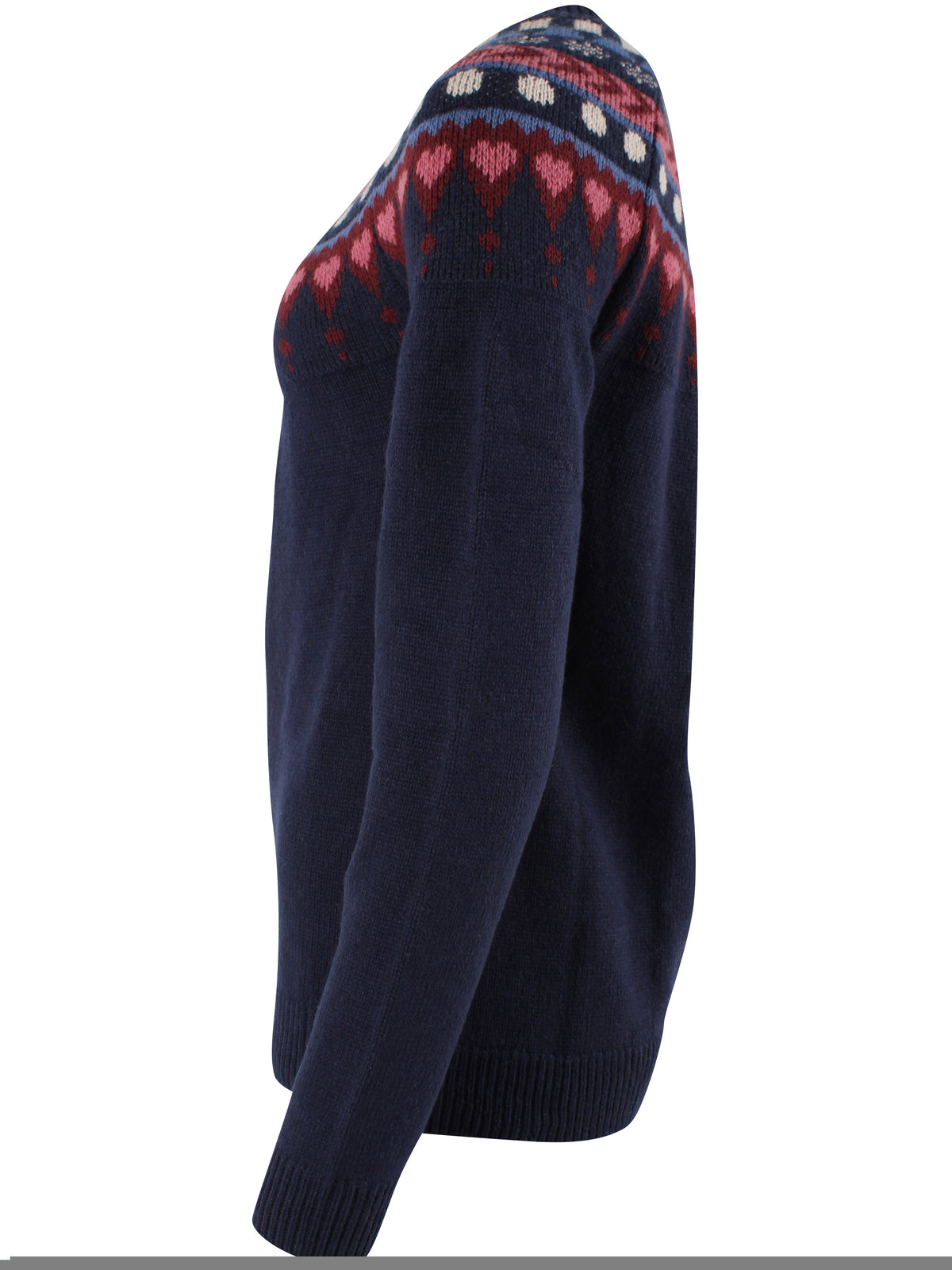 Dananne Wool Sweater Dk Navy HEART