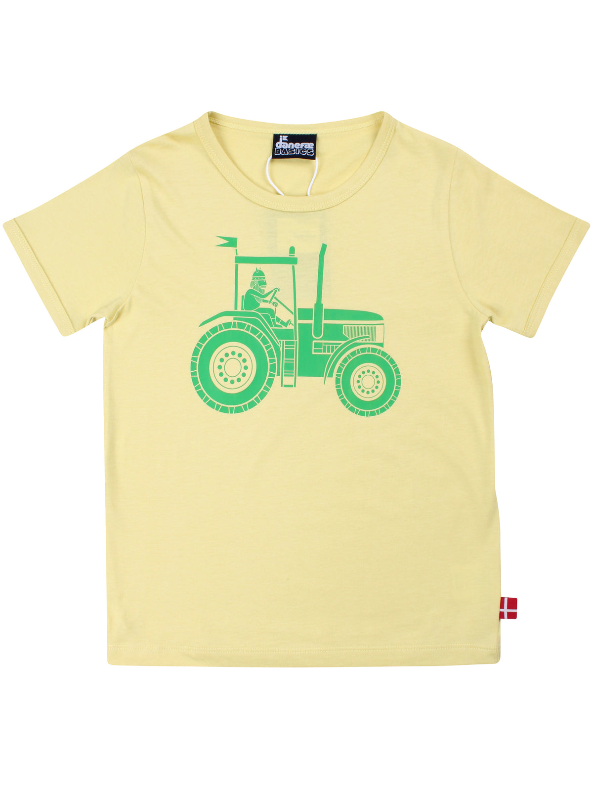T-shirt med traktor til børn-3
