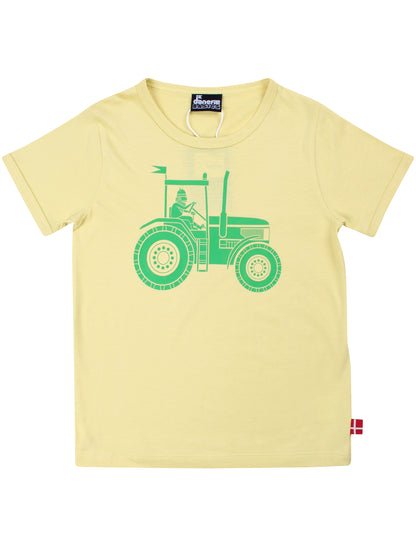 T-shirt med traktor til børn-3