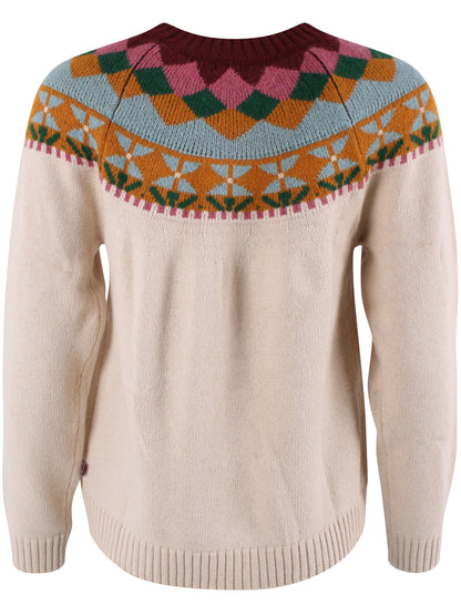 Daneglamping Wool Sweater Light Beige Jaquard26