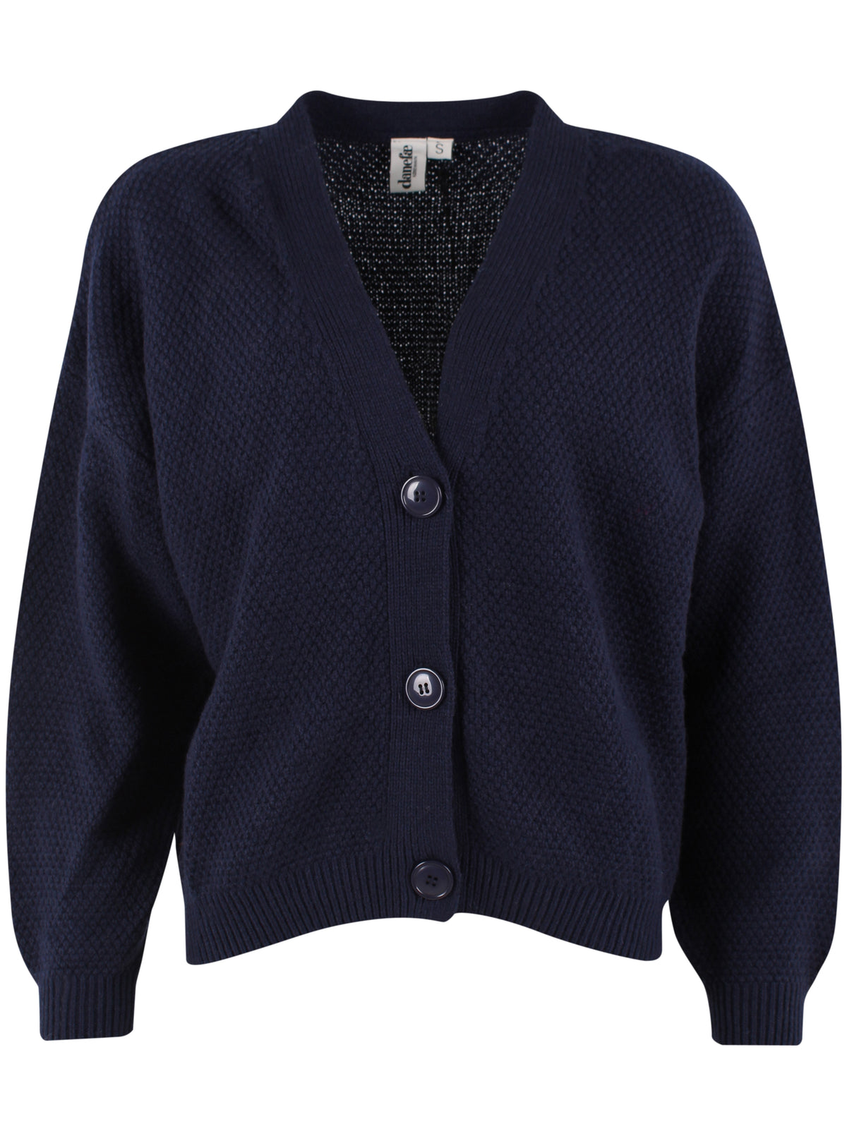 Danelotte Wool Cardigan Dk Navy