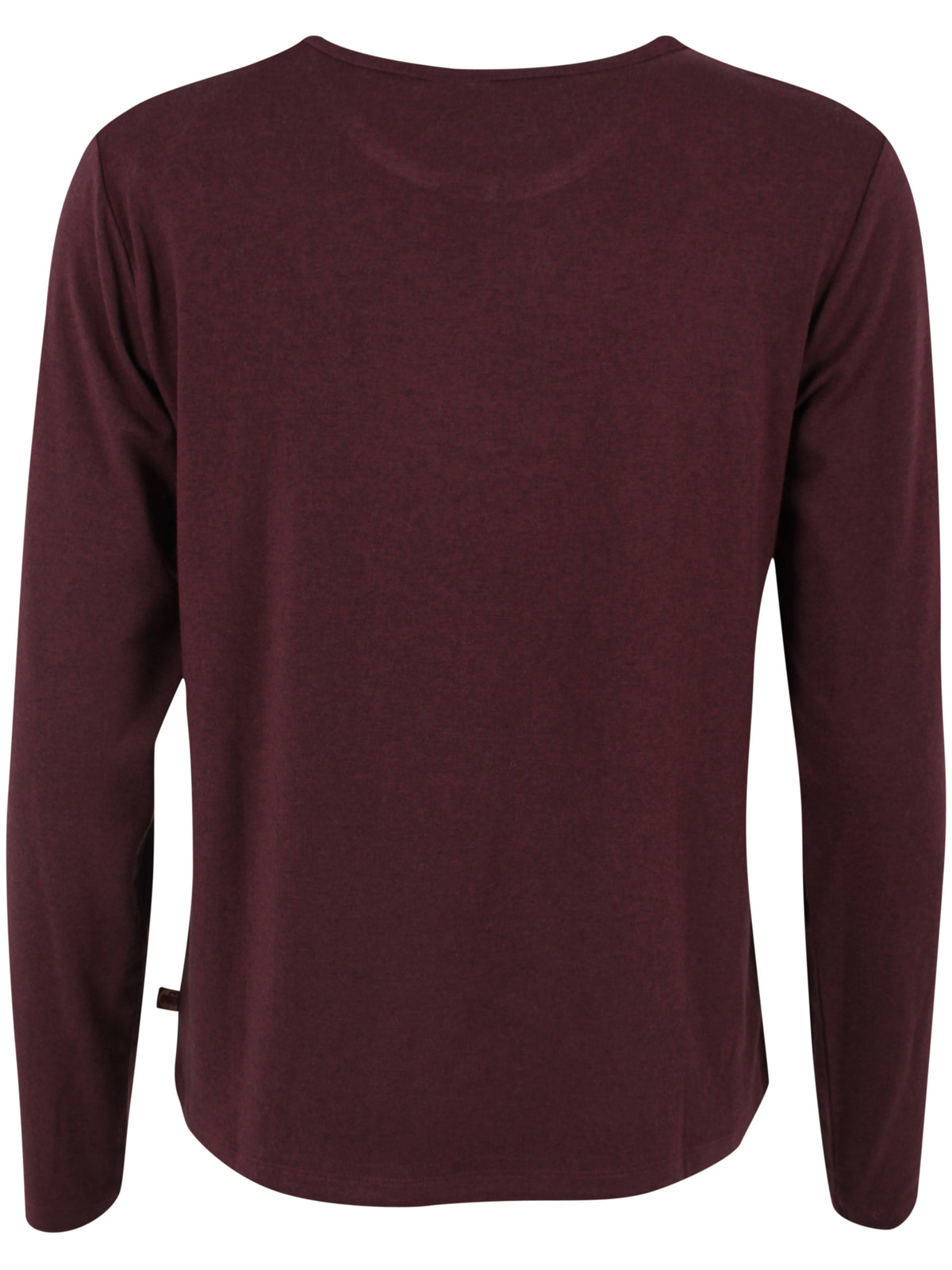 Danemerry Wool LS Tee Dark Wine