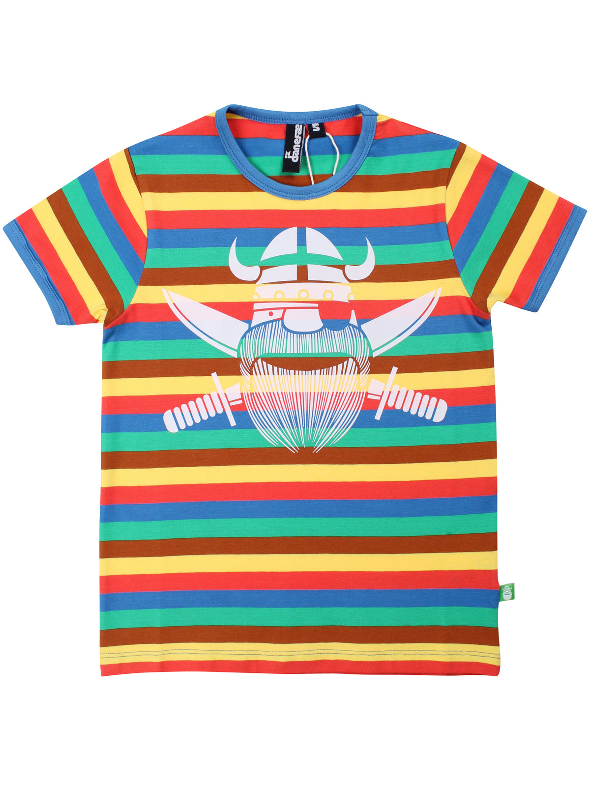 T-shirt til børn med viking pirat.