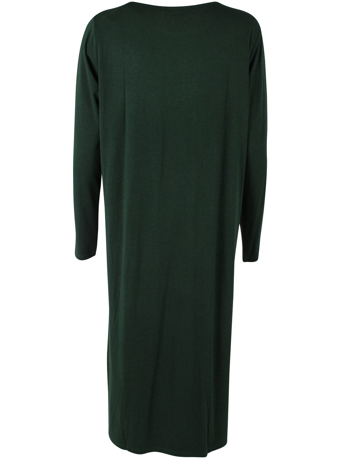 Danesweet Wool LS Dress Dark Forest