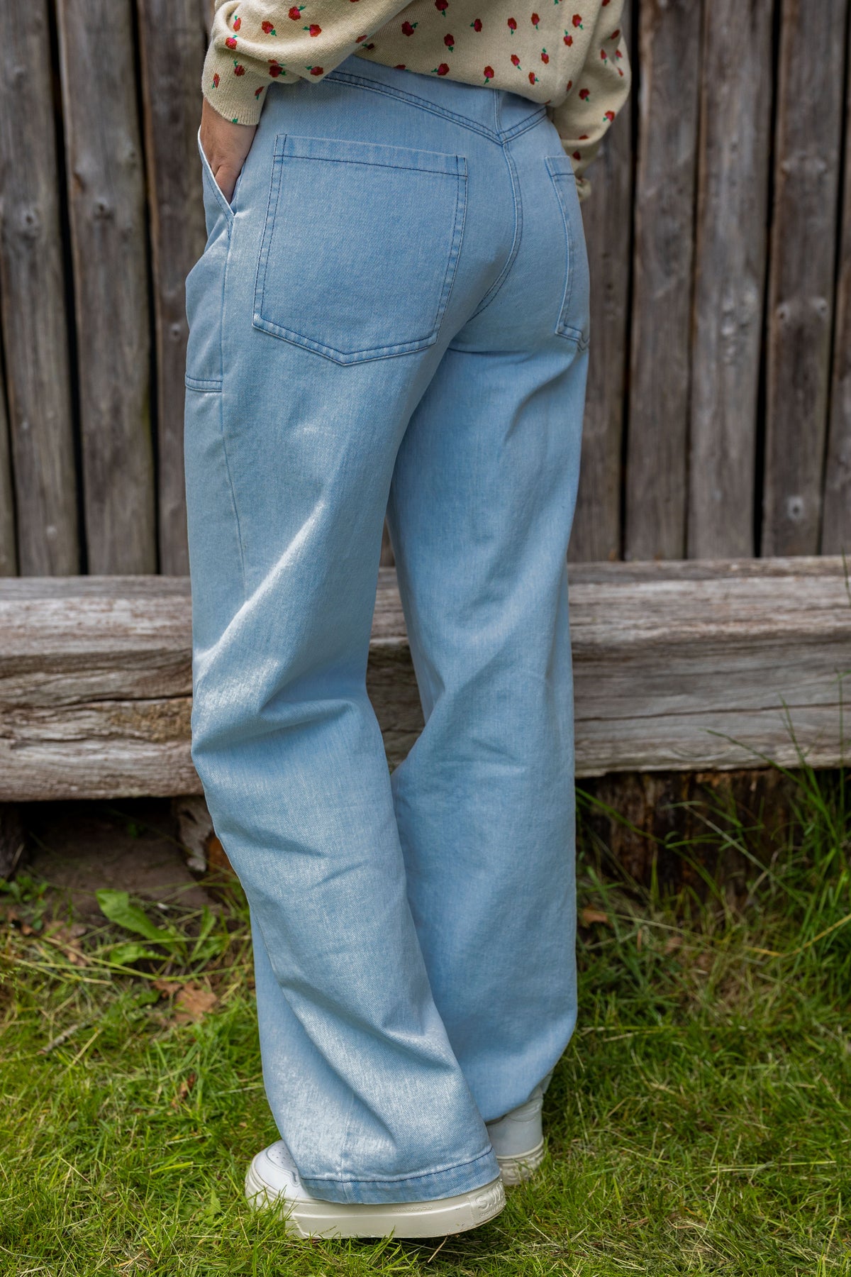 Daneworld Denim Pants Light Blue