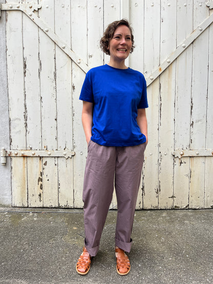 Danebasic Boxy Tee Dark Blue