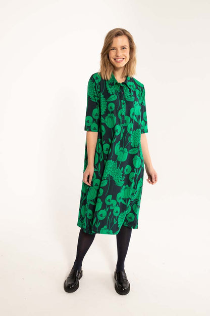 Dananemone Modal Dress Dark Navy HORTENSIA