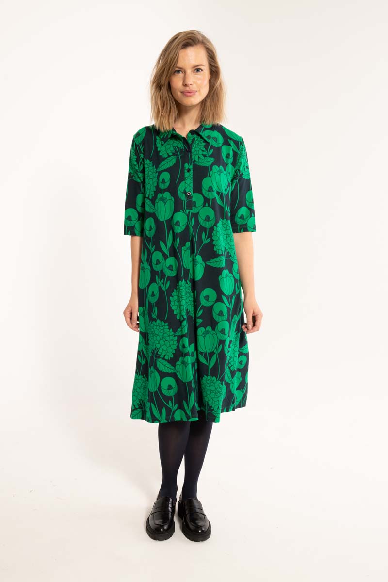 Dananemone Modal Dress Dark Navy HORTENSIA