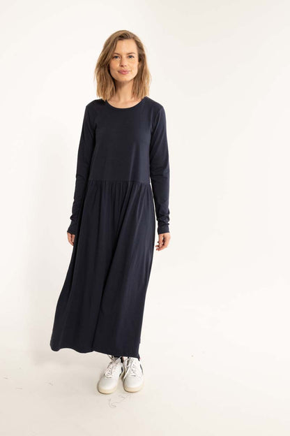 Danekroeyer Modal LS Dress Dark Navy