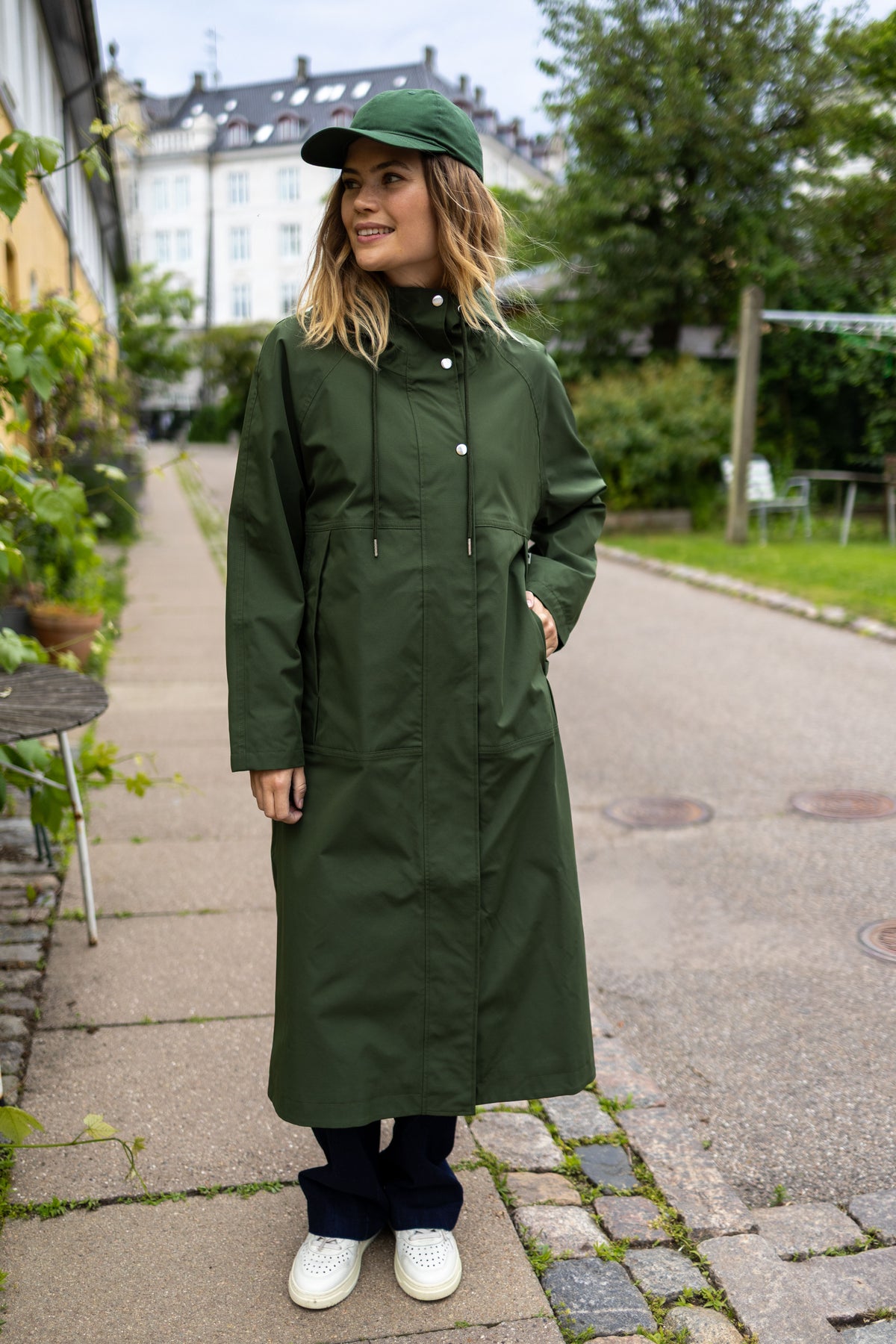 Danekastel Raincoat Dark Army