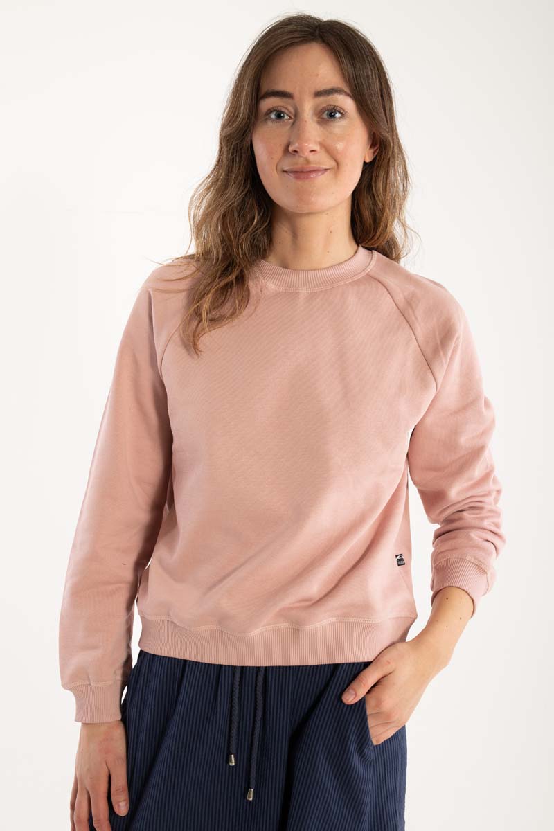 Fin rosa sweatshirt til kvinder