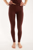 Bordeauxrøde leggings til kvinder