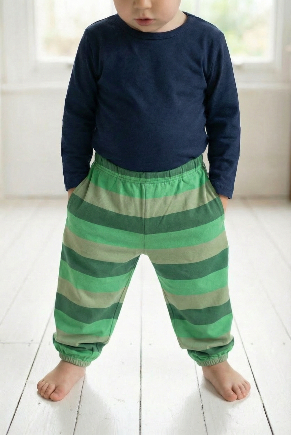ORGANIC - Danenutmeg pants Hunter