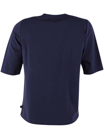 Navyblå t-shirt til kvinder