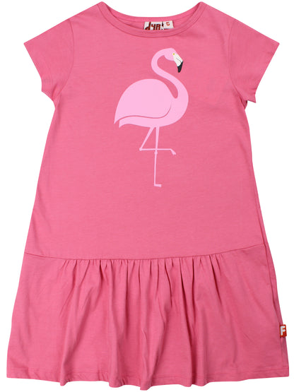 Dyrperky SS Dress Soft Cherry FLAMINGO