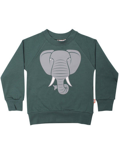 Dyrbellow Sweat Graue Ente ELEFANT