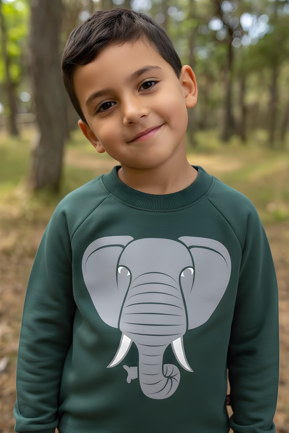 Dyrbellow Sweat Graue Ente ELEFANT