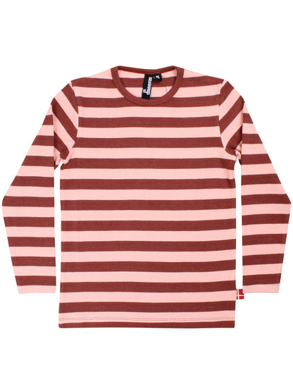 ESS - Danelemonade LS Tee Dk Brick/Powder