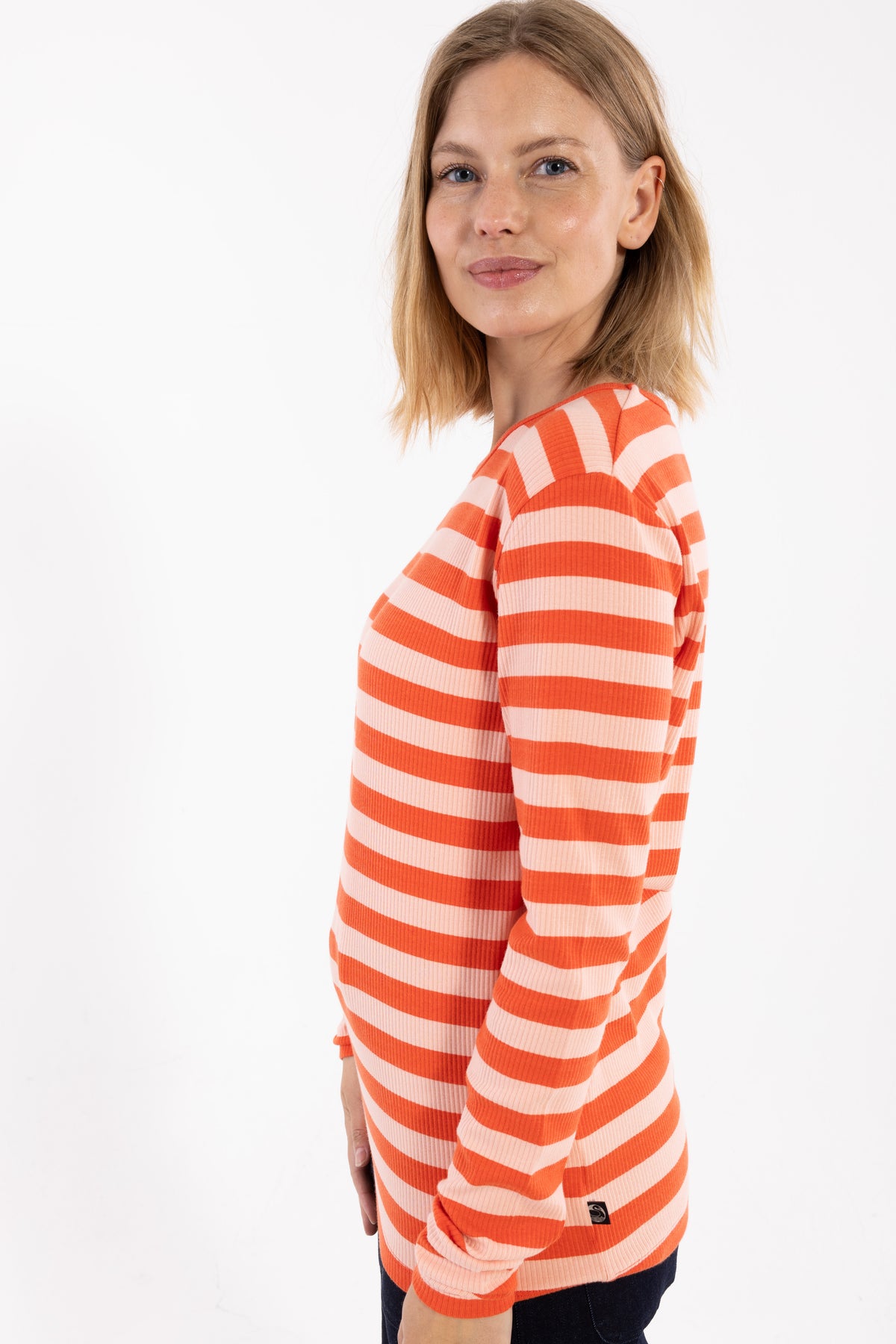 ESS - Danepartner LS Bright Red/Powder