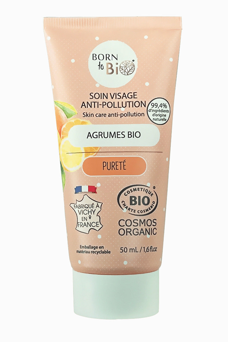Anti-Pollution Gesichtspflege Citrus – Aus kontrolliert biologischem Anbau