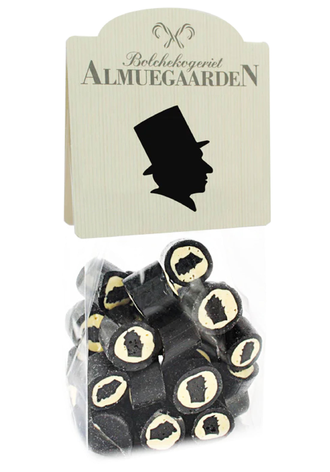 Almuegaarden Bolcher H. C. Andersen souvenir Salt Lakrids, 110g