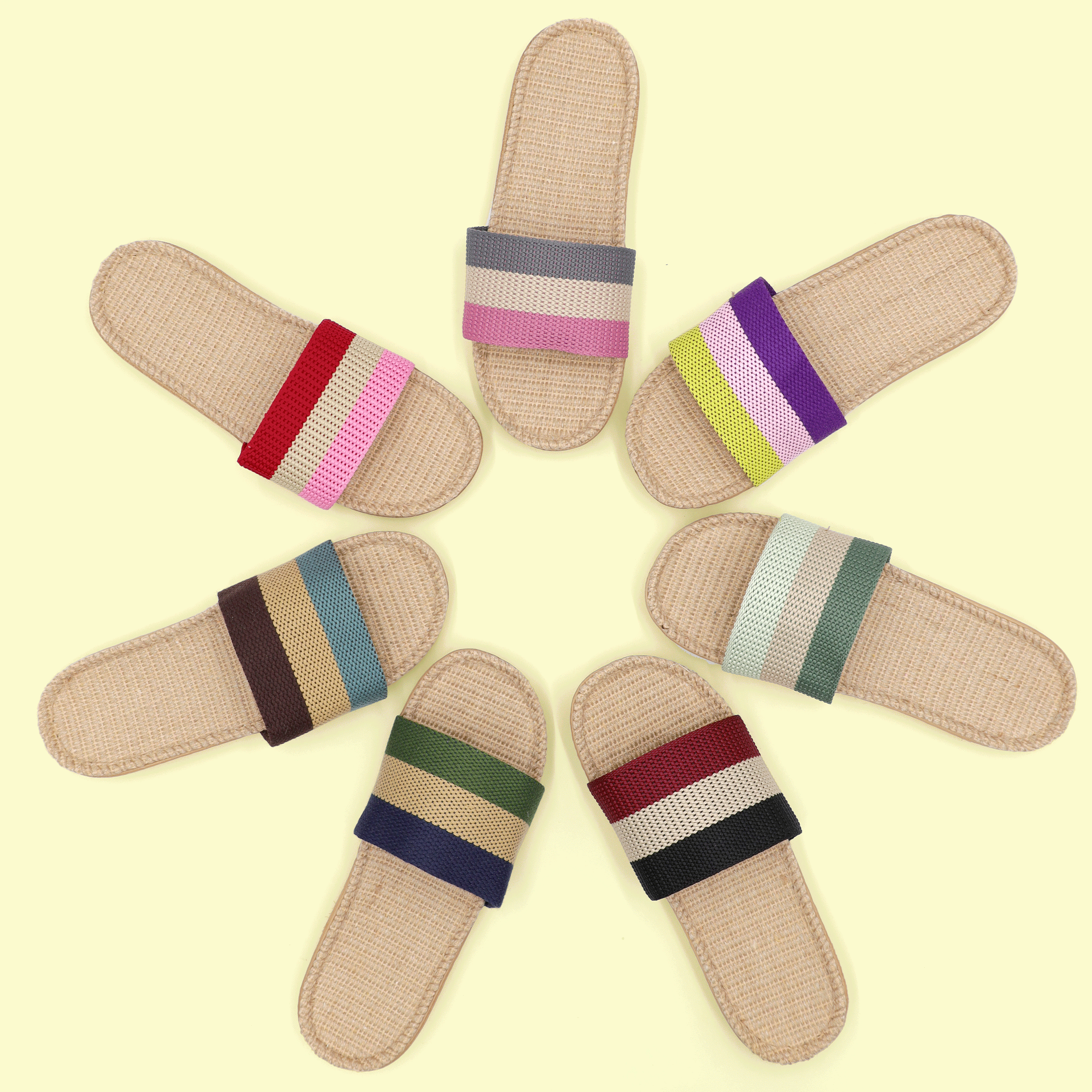 Danelulu Slippers Army/Beige/Dk Navy