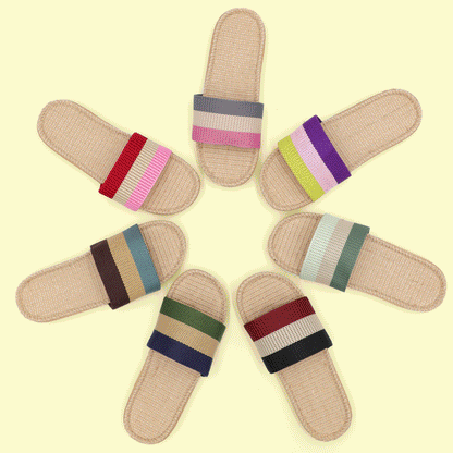 Danelulu Slippers Army/Beige/Dk Navy