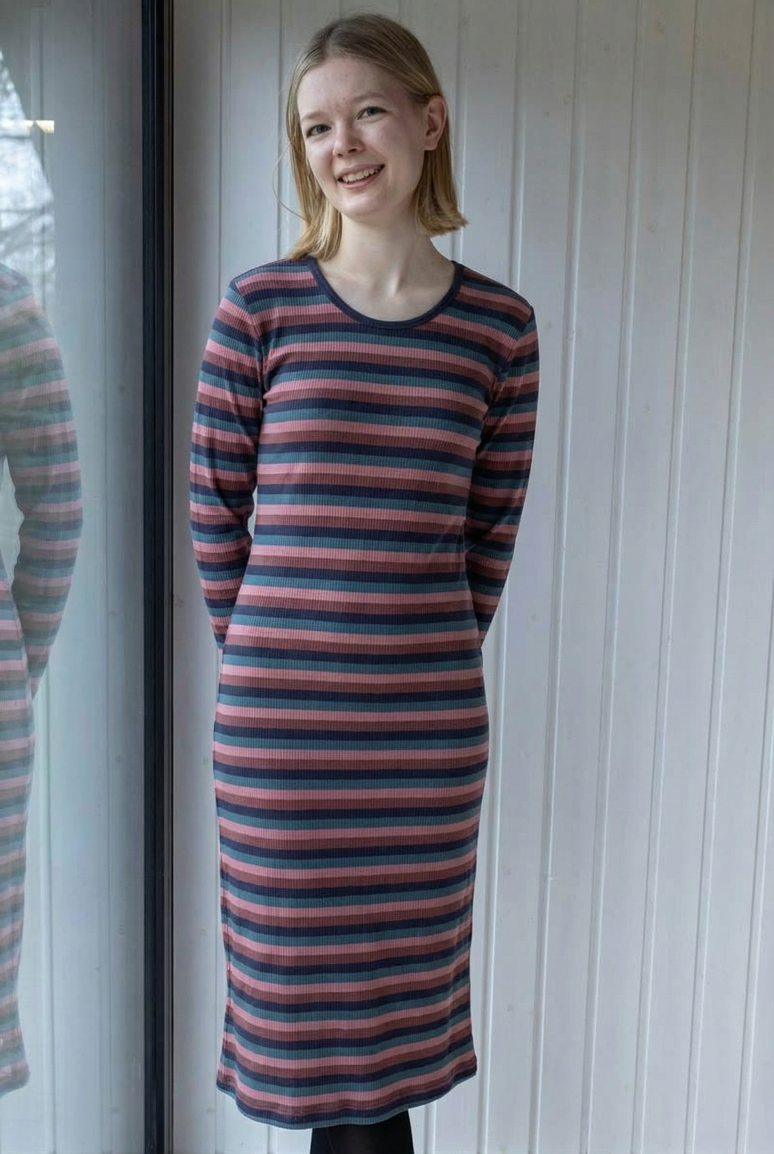 ESS - Danebestie LS Kleid Moonlight
