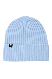 ESS - Cashmere Rib Beanie Soft Blue