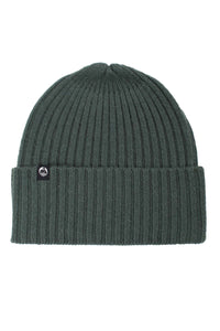 ESS - Cashmere Rib Beanie Olive Green