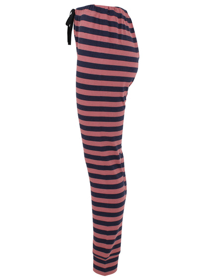 ESS - Danesandvig Loungepants Dk Rose Beige/Navy