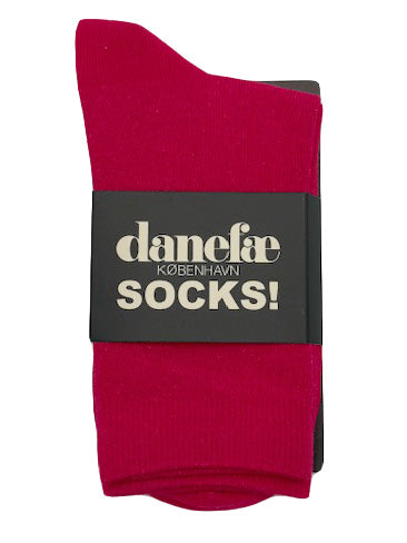 Danegeilo Wool Mix Socks Hot Pink
