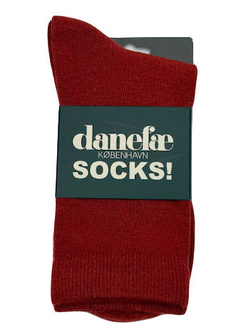 Danegeilo Wool Mix Socks Bordeaux