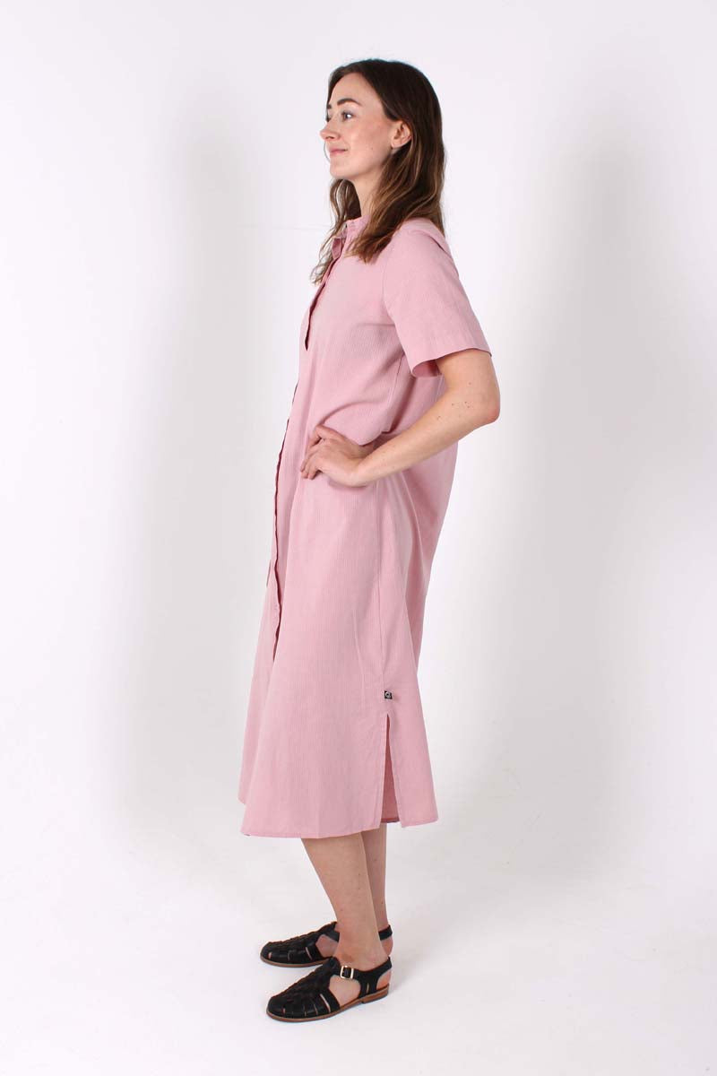 Danepippi SS Seersucker Dress Cold Rose