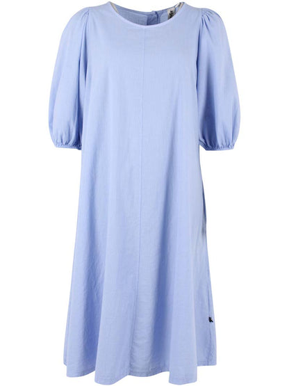 Daniris Seersucker Kleid Eisblau