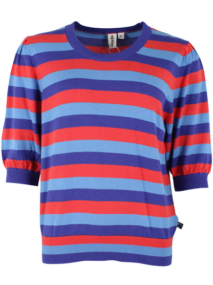 Daneapertif Viscose Tee Cold Purple/Waterblue/Summer Red