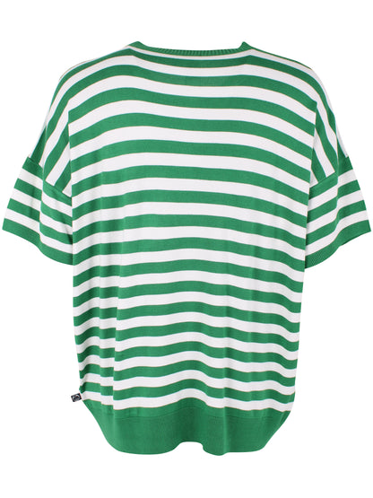 Danesolbad Viscose Tee Green/Chalk