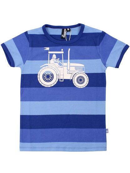 T-shirt til børn med viking og traktor