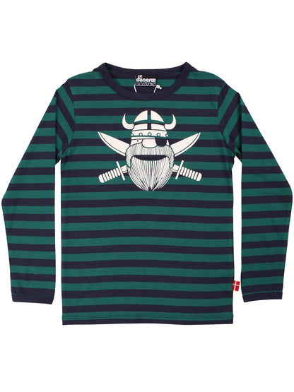 børne bluse med pirat viking